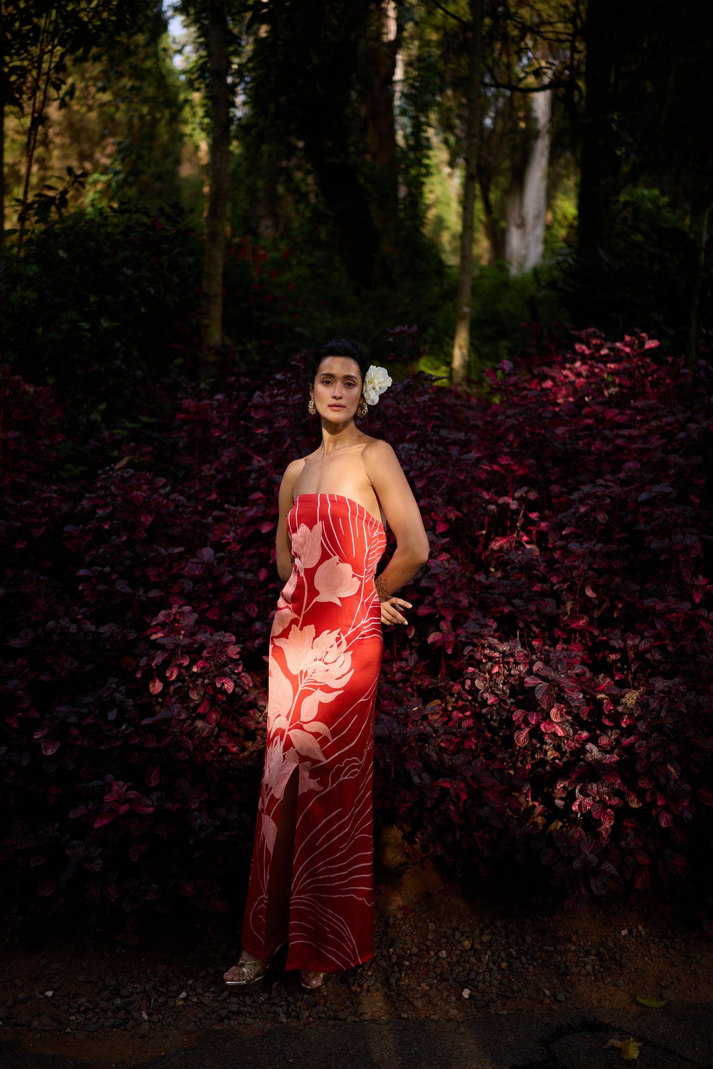 Strapless Tulip Gown