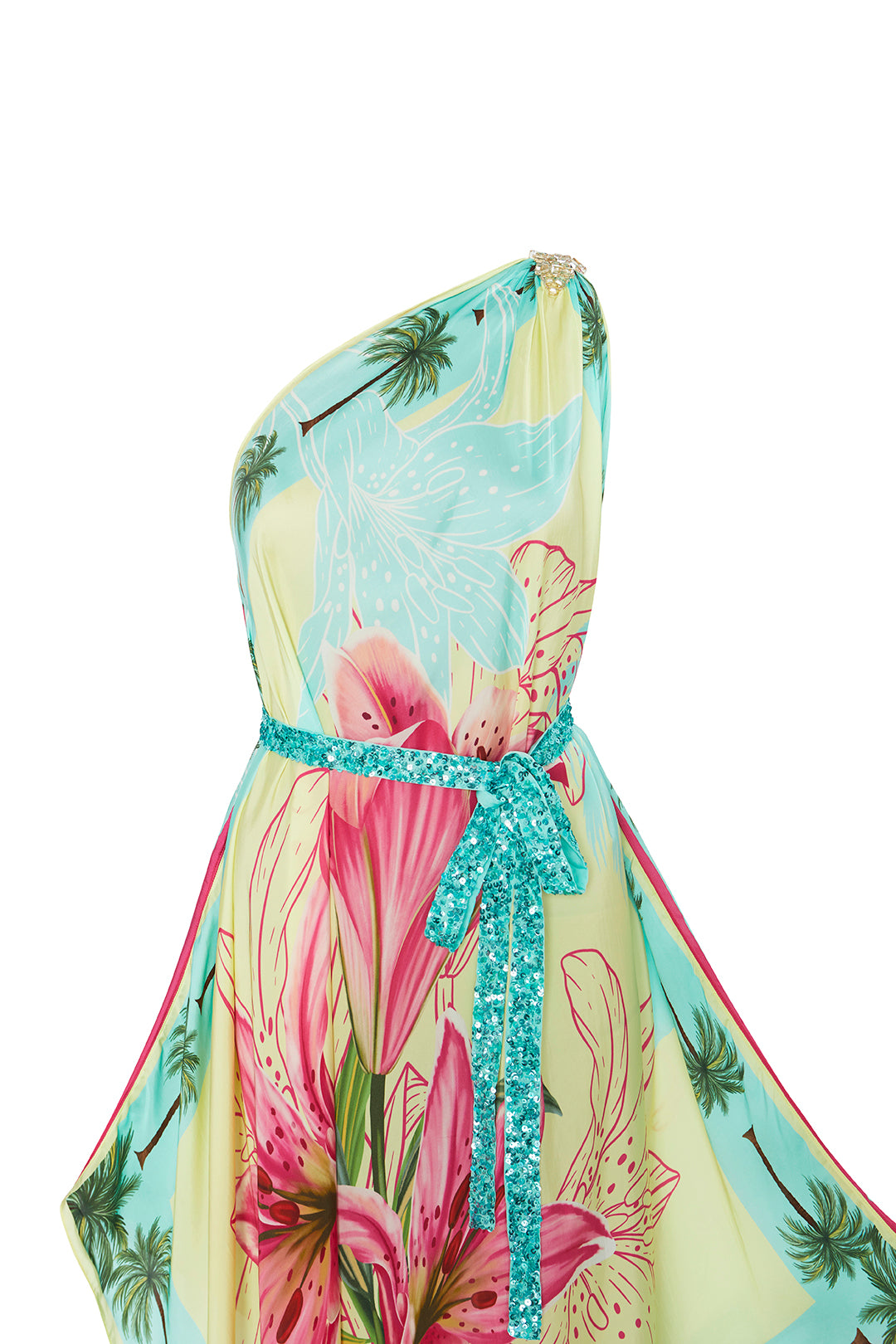 Multiway Scarf Blouse Dress