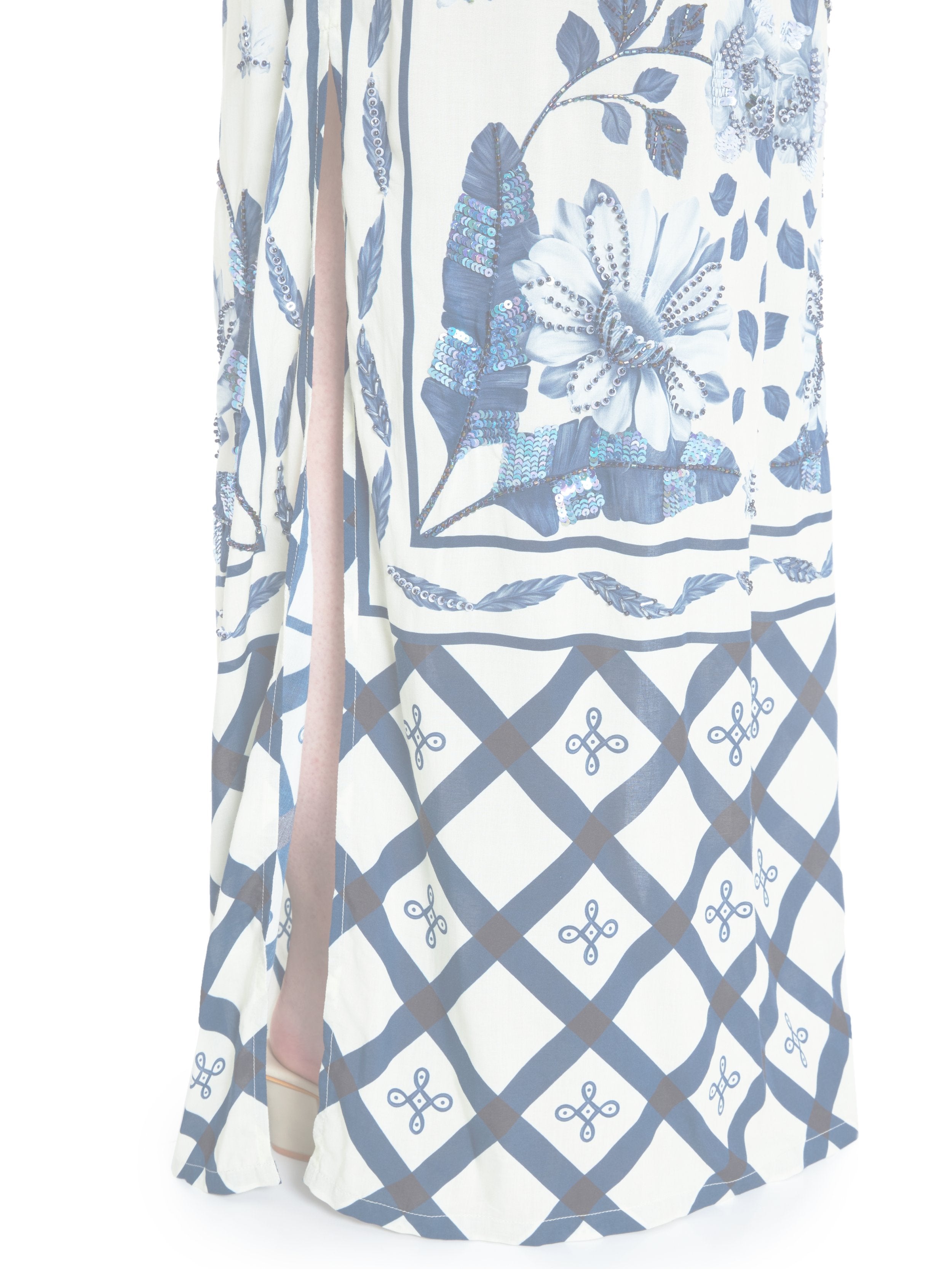 Hand Beaded Sundowner Maxi