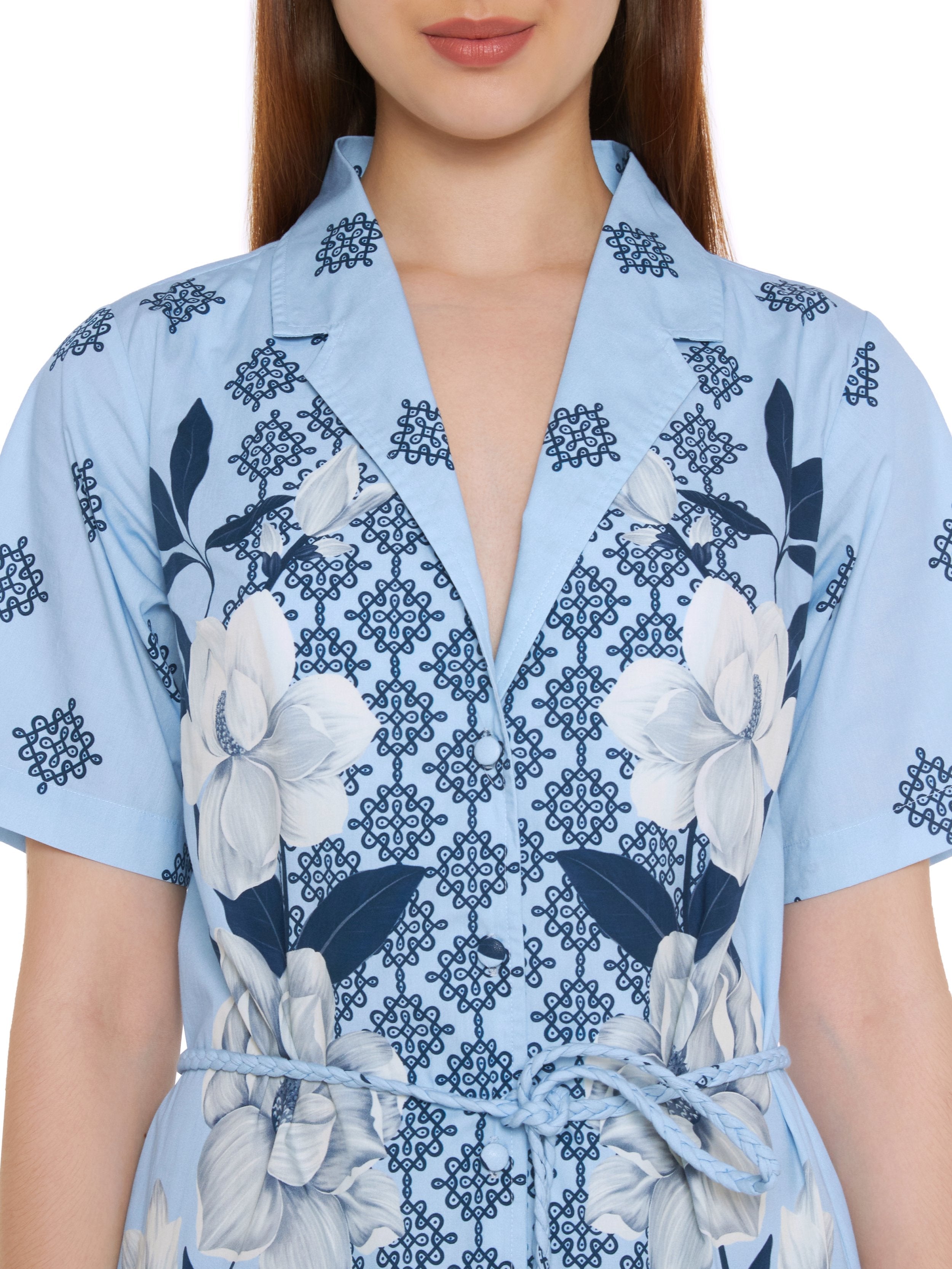 Magnolia Shirt Dress