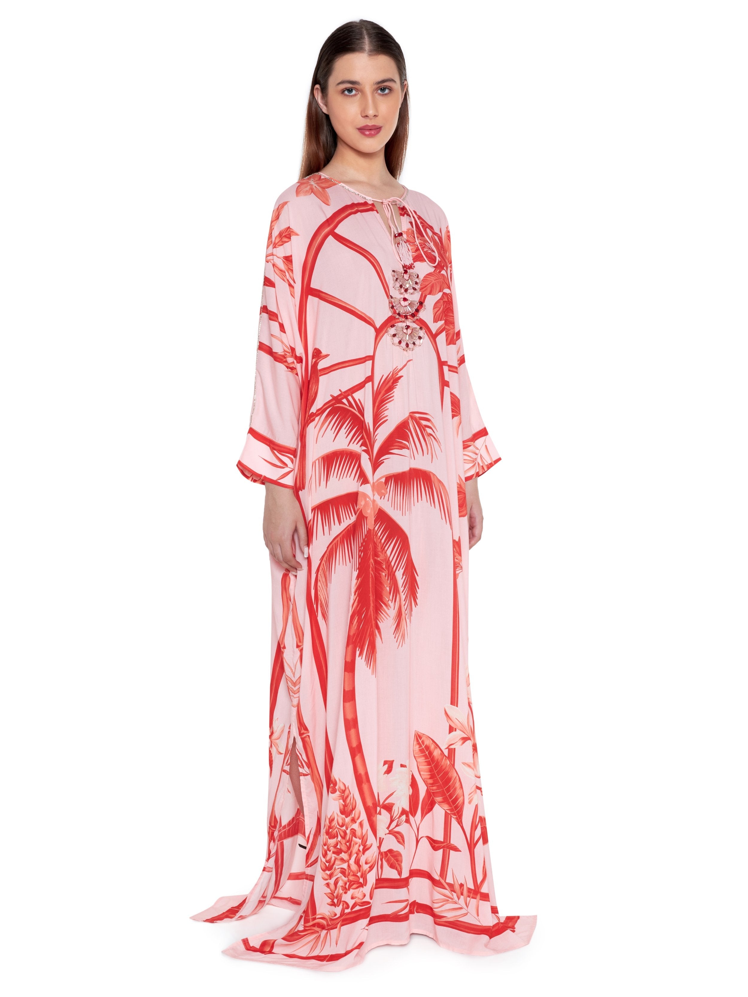 Studded Batwing Kaftan