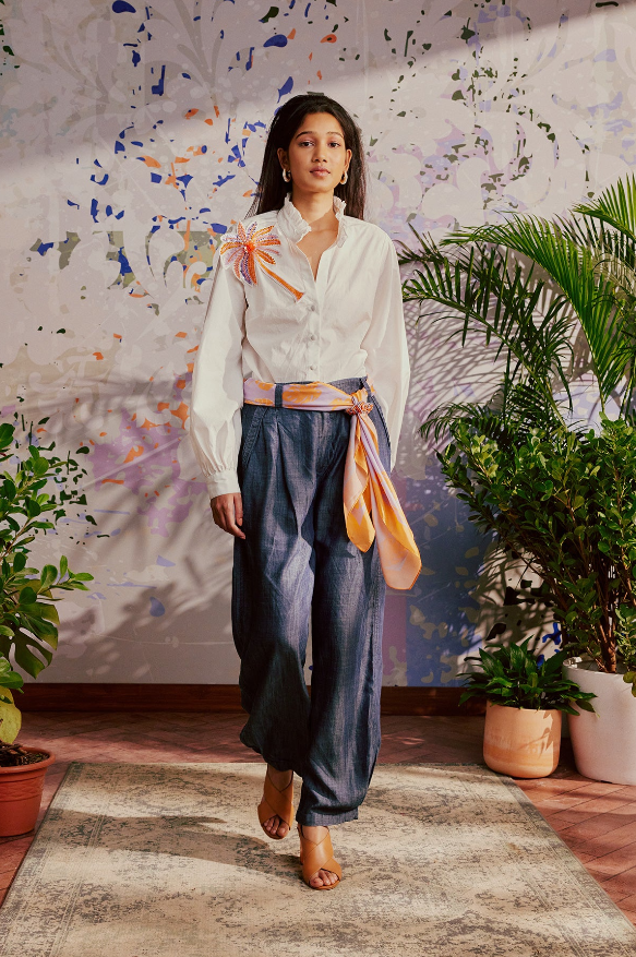 white palm shirt
