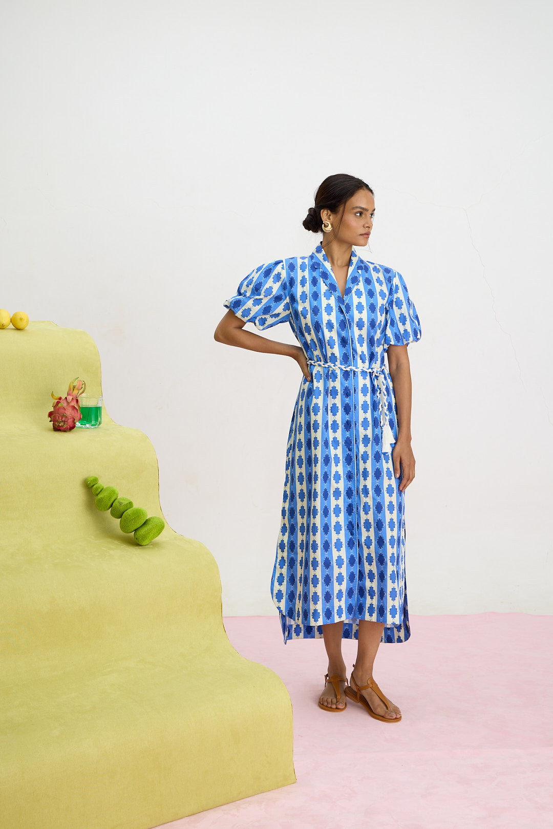 Stripe Shirt Dress