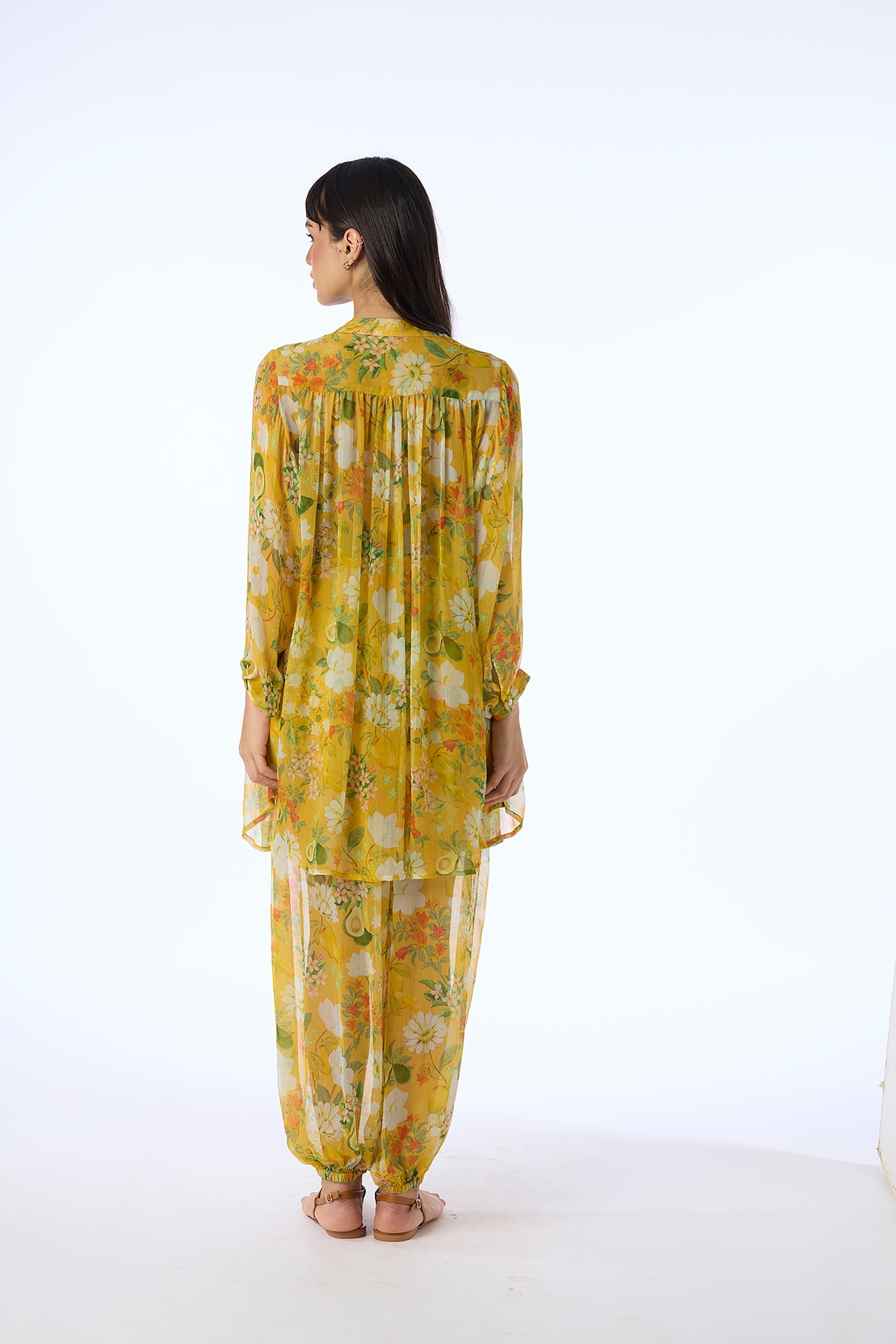 Floral Balloon Pants