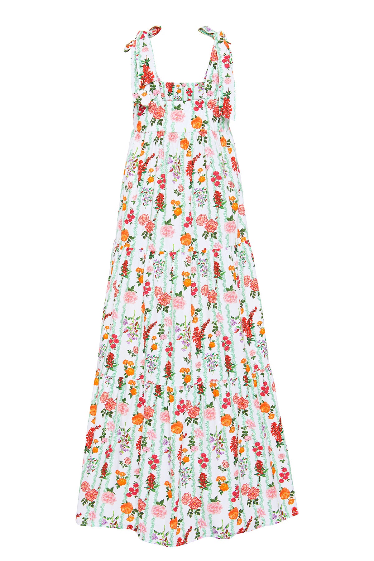 White floral dress