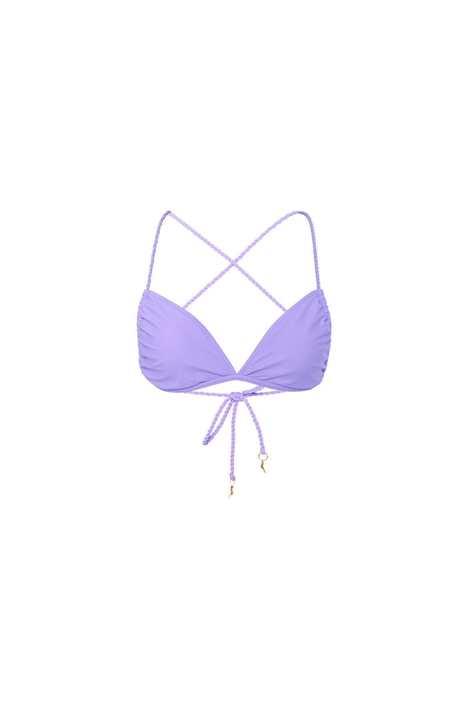 Lilac bikini top
