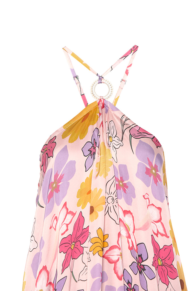 Blush Floral Printed Dress