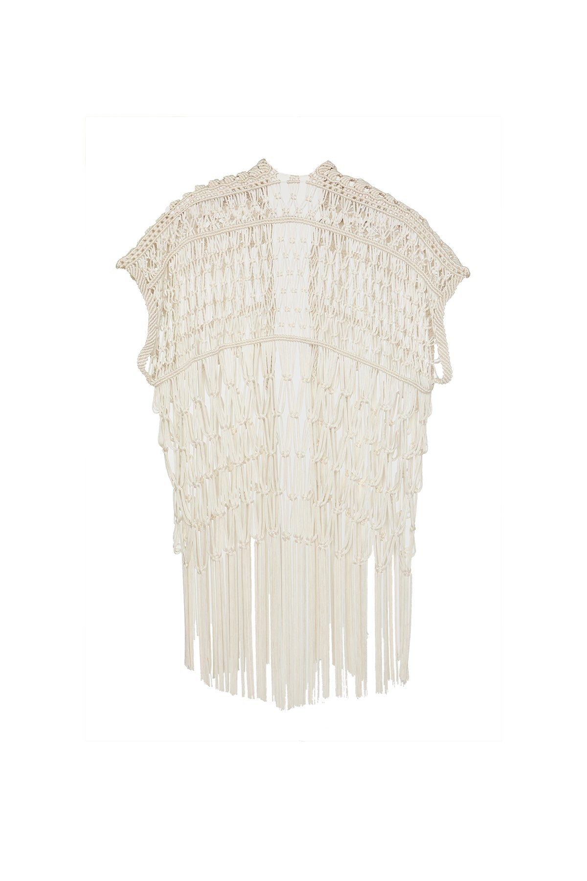 white Macramé Jacket